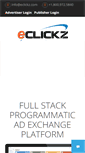 Mobile Screenshot of eclickz.com